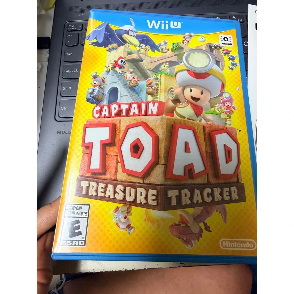 Captain Toad Treasure Tracker Nintendo Wii U Game 2014 Puzzle Platformer